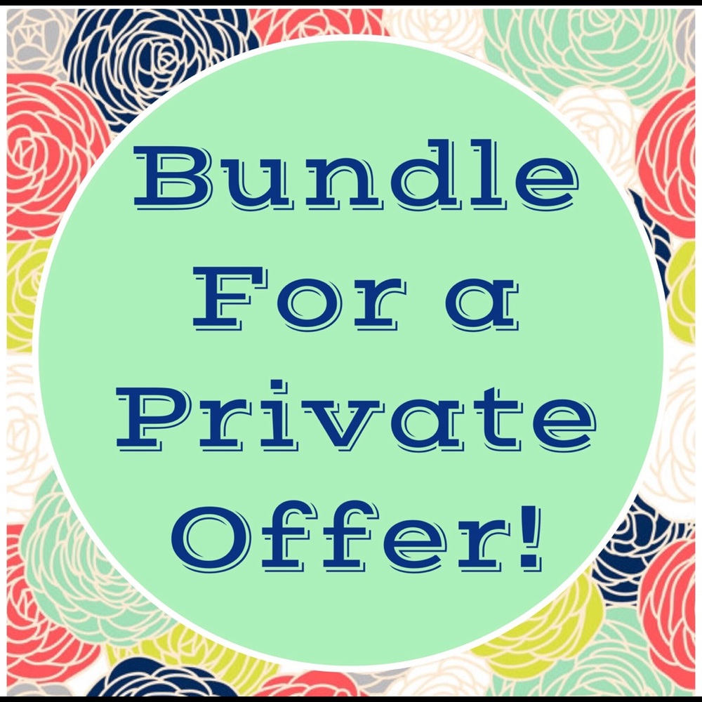 Bundle for a private offer ❤️